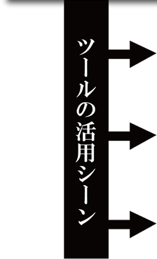 ツールの活用シーン